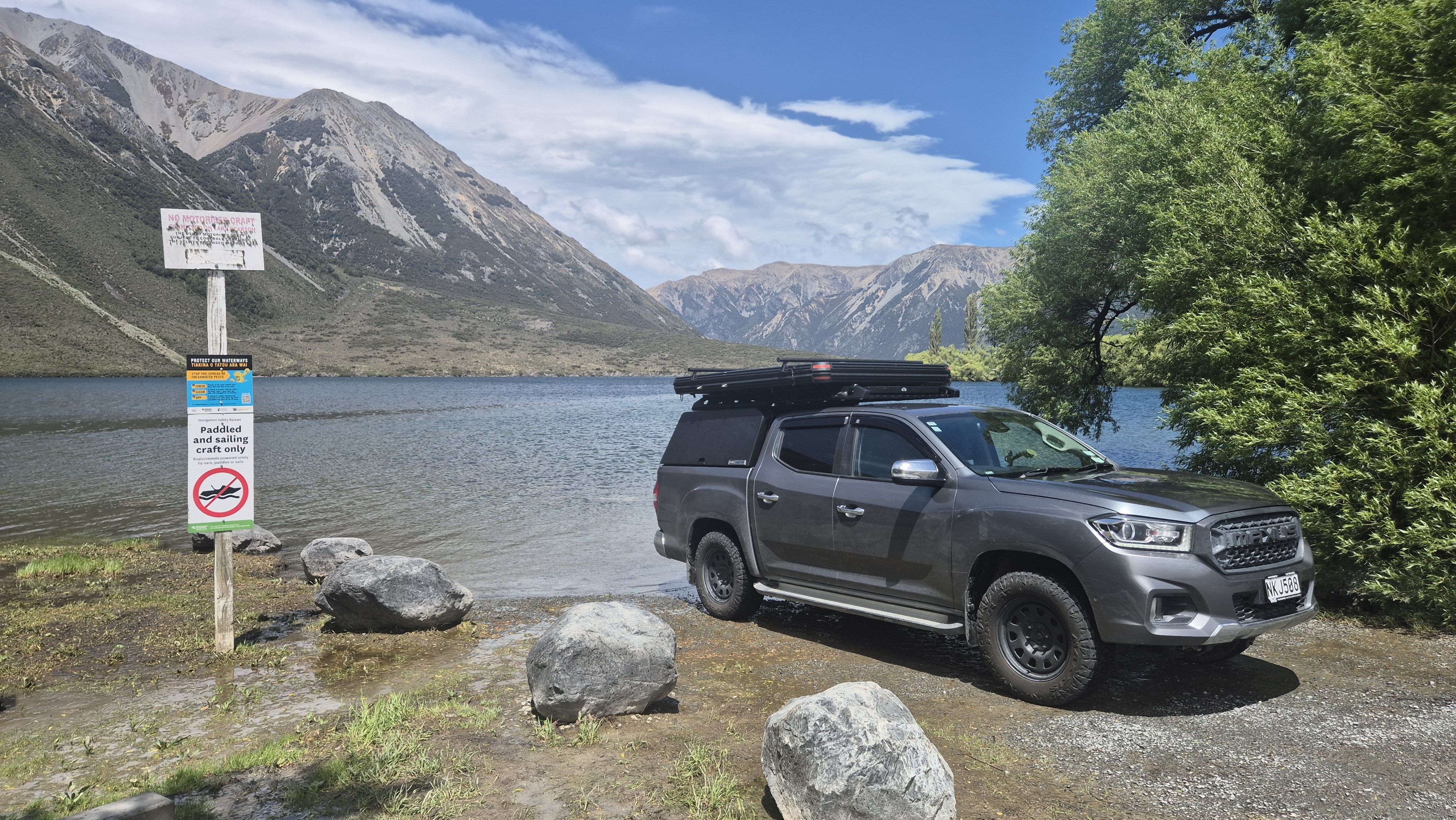 Lake Pearson (Moana Rua) Campsite image 3