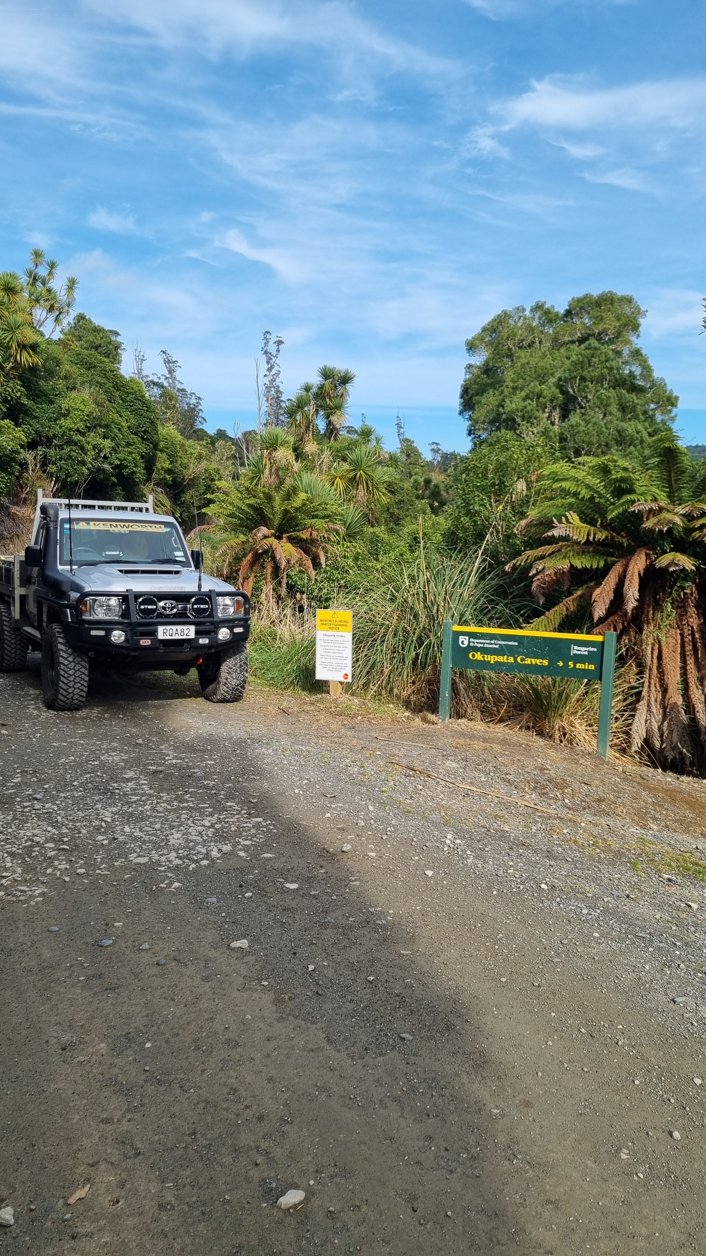 Pokaka Mill Campsite Road image 1
